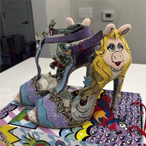 Irregular Choice Original Diva Muppets womens Lavender Blue Heels EU 41